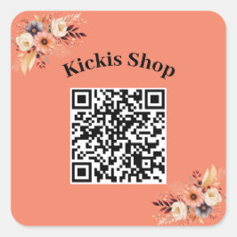 Faça seu próprio adesivo de código QR da empresa