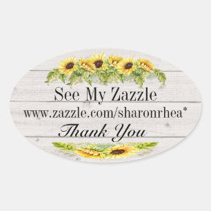 Faça seu próprio adesivo girassol