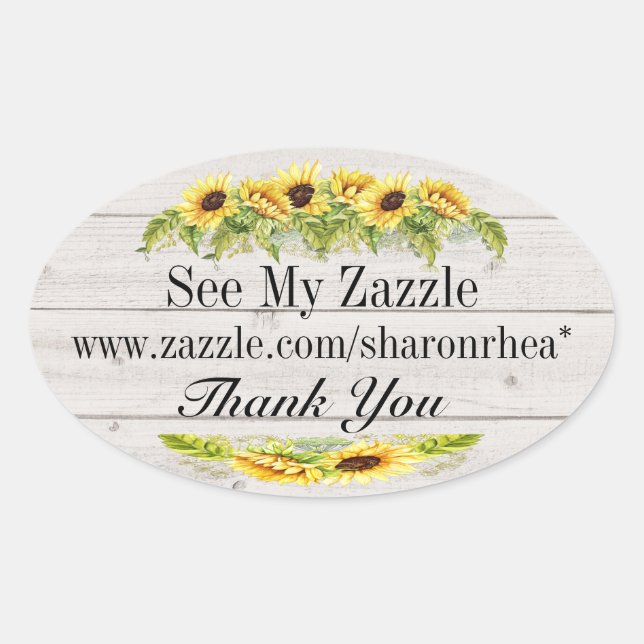 Faça seu próprio adesivo girassol (Frente)