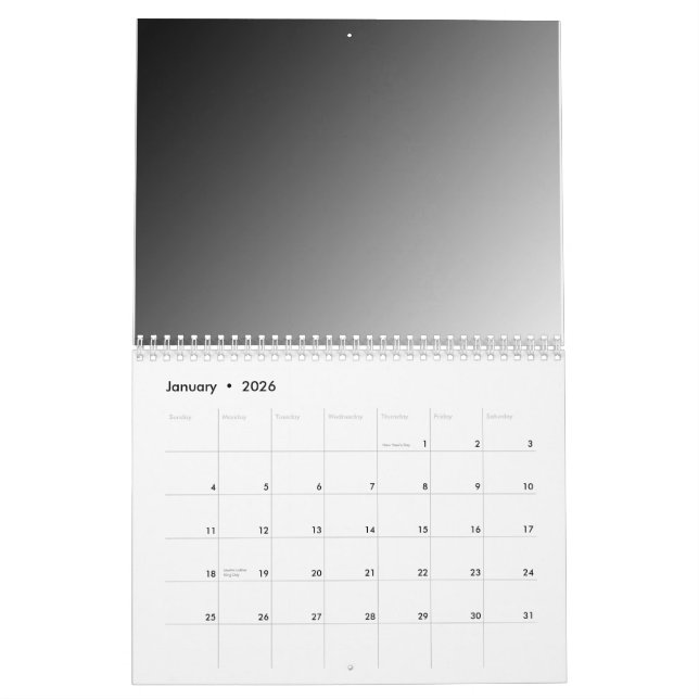 Faça seu próprio calendário (Jan 2026)