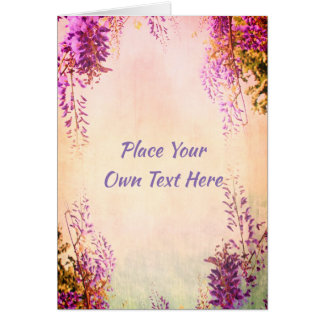 Faça seu próprio cartão dobrado personalizado