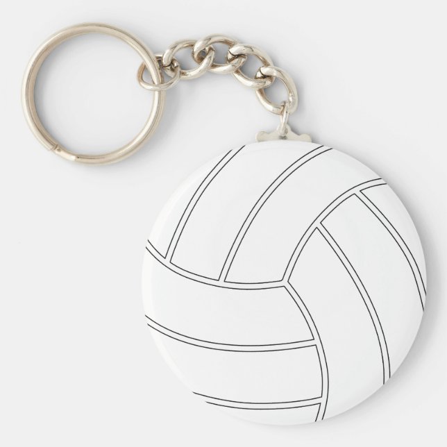 Faça seu próprio Chaveiro de Voleibol (Frente)