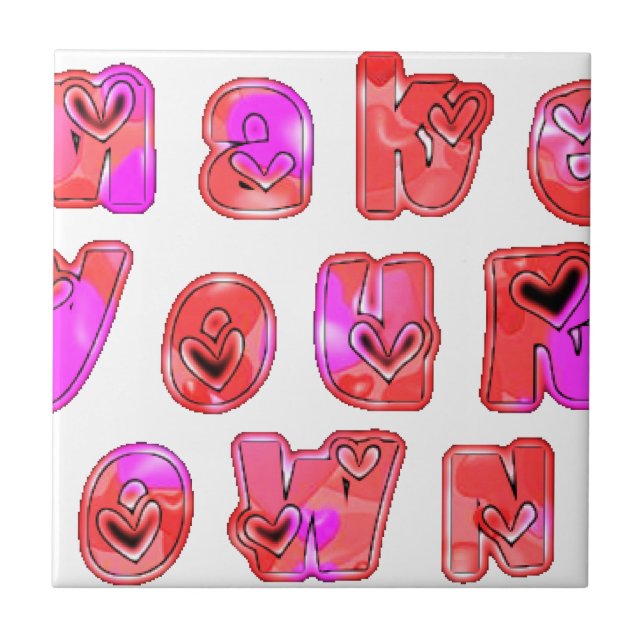 Faça seu próprio coração Impressão (Frente)