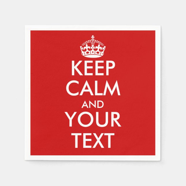 Faça seu próprio guardanapo tranquilo (Frente)