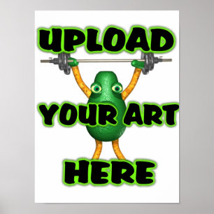 Faça seu próprio poster ou impressão moldado da