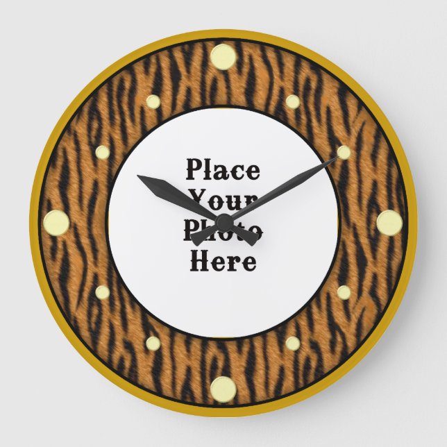 Faça seu relógio de parede fotográfica (Frente)