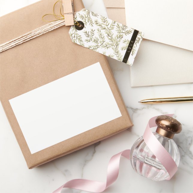 Faça Seus Próprios Adesivos Retangulares Personali (Presentear)