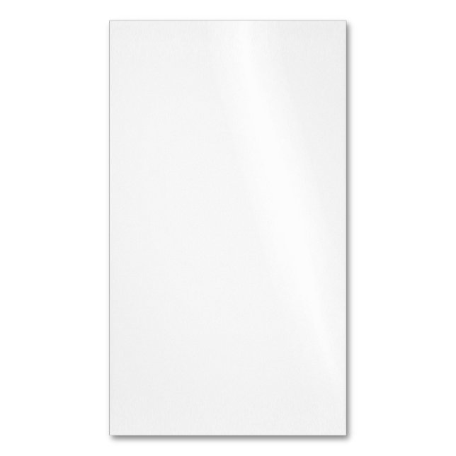 Faça seus próprios Cartões de visitas magnéticos v (Frente Vertical)