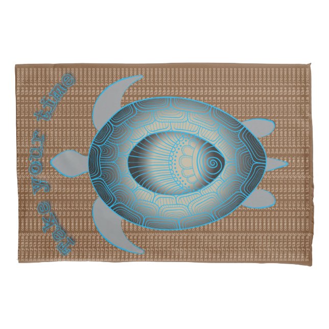 Faça sua citação motivadora da tartaruga do tempo (Frente)