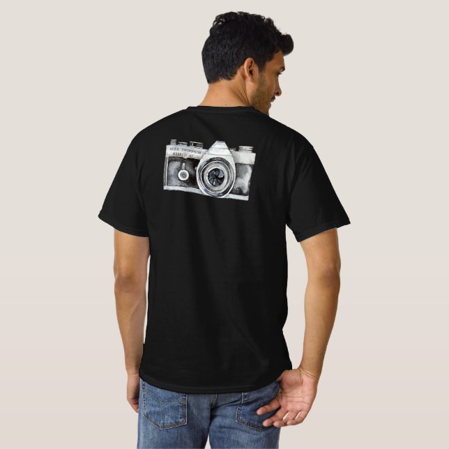 Faça sua própria camisa fotográfica T-shirt (Parte Traseira Completa)