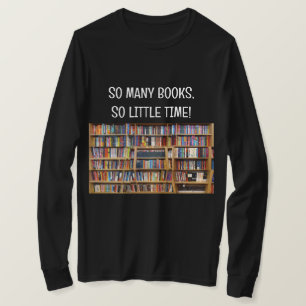 Faça sua própria camiseta de manga longa Booklover