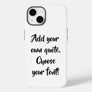 Faça sua própria citação personalizada