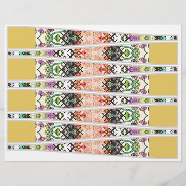 Faça suas próprias Miçangas de papel (Frente)