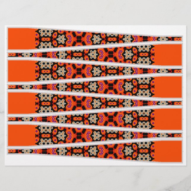 Faça suas próprias Miçangas de papel (Frente)