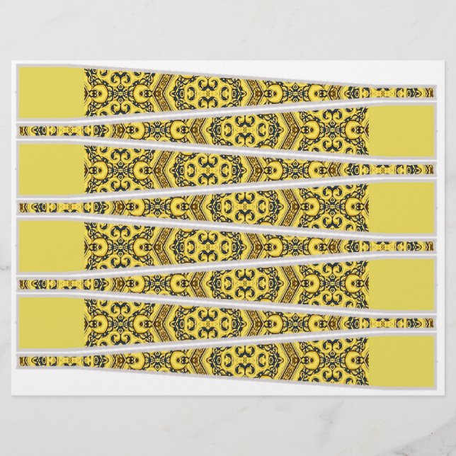 Faça suas próprias Miçangas de papel (Frente)