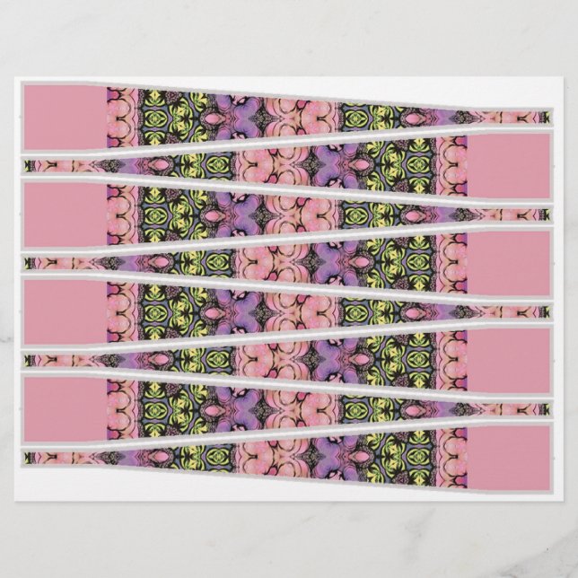 Faça suas próprias Miçangas de papel (Frente)