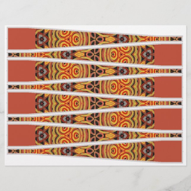 Faça suas próprias Miçangas de papel (Frente)