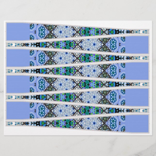 Faça suas próprias Miçangas de papel (Frente)