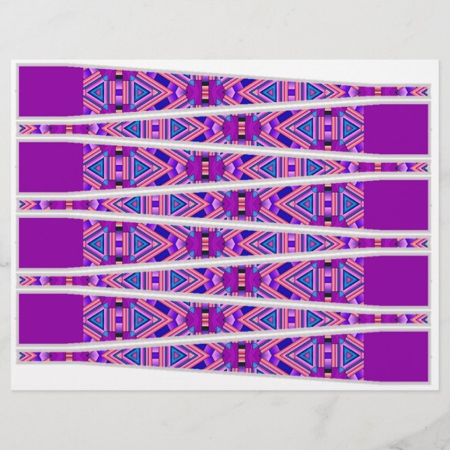 Faça suas próprias Miçangas de papel (Frente)