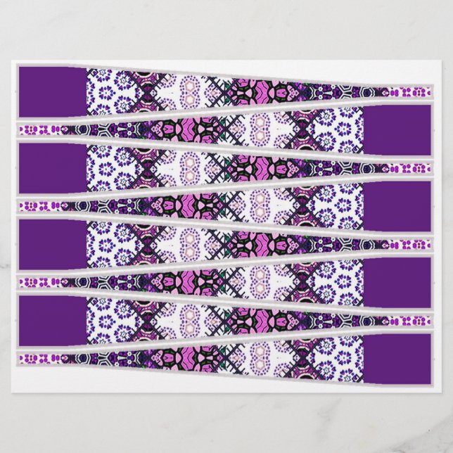 Faça suas próprias Miçangas de papel (Frente)