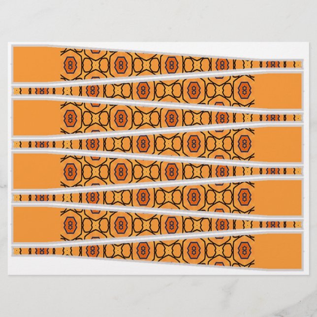 Faça suas próprias Miçangas de papel (Frente)