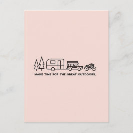 Faça tempo para o cartão postal do Excelente exter