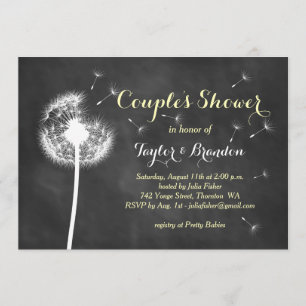 Faça um desejo! Convite para Chás de fraldas do Ca