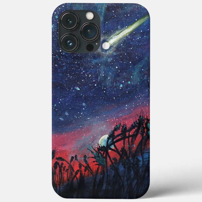 Faça um desejo em uma imagem estelar fotografada (Verso)