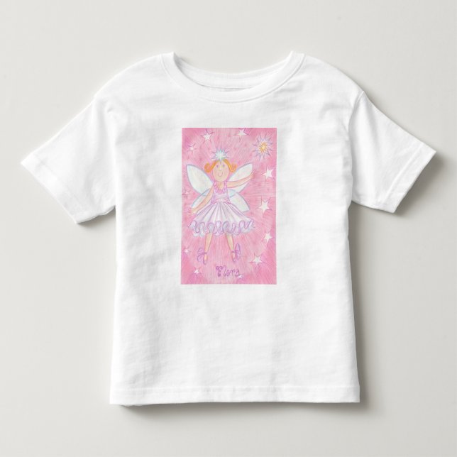 Faça uma camiseta infantil Wish 'Name' (Frente)