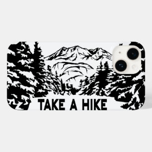 Faça uma citação de Hike, paisagem monocromática d