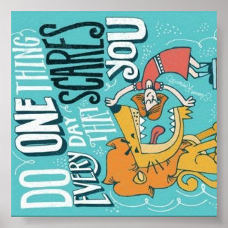 Faça Uma Coisa Todos Os Dias Que Te Assusta Poster