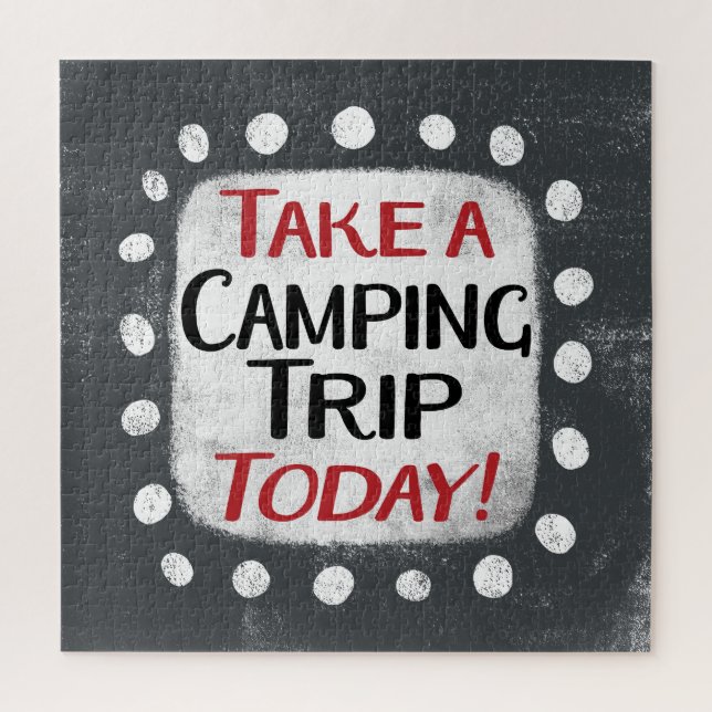 Faça uma viagem de acampamento hoje, Quebra-cabeça (Vertical)