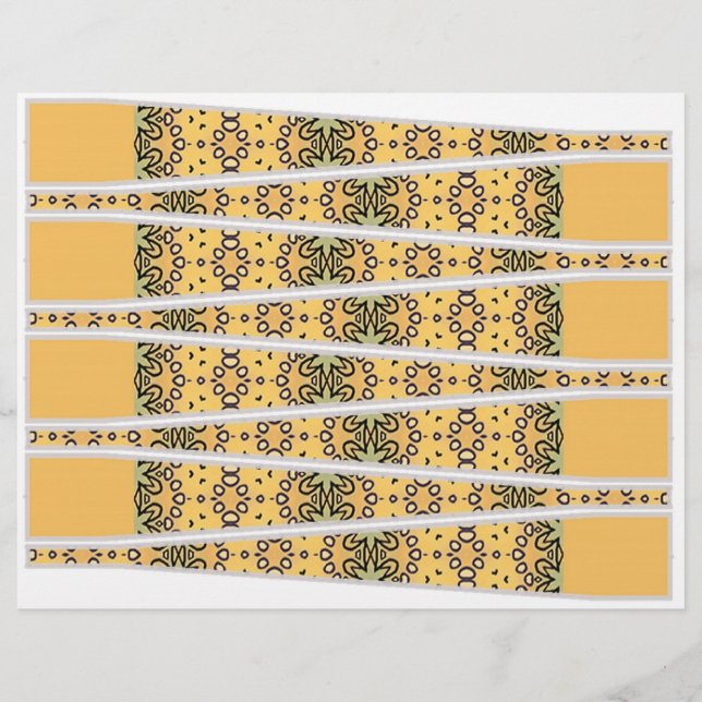 Faça Você Mesmo Contas de Papel (Frente)