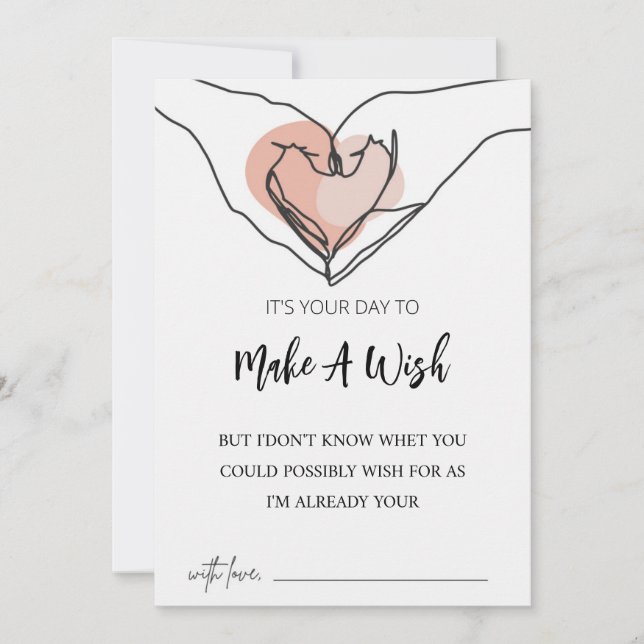 Façam Um Cartão De Aniversário De Arte De Linha De (Frente)