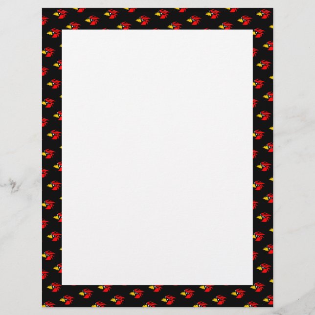 Face de pássaro desenrolado (Frente)