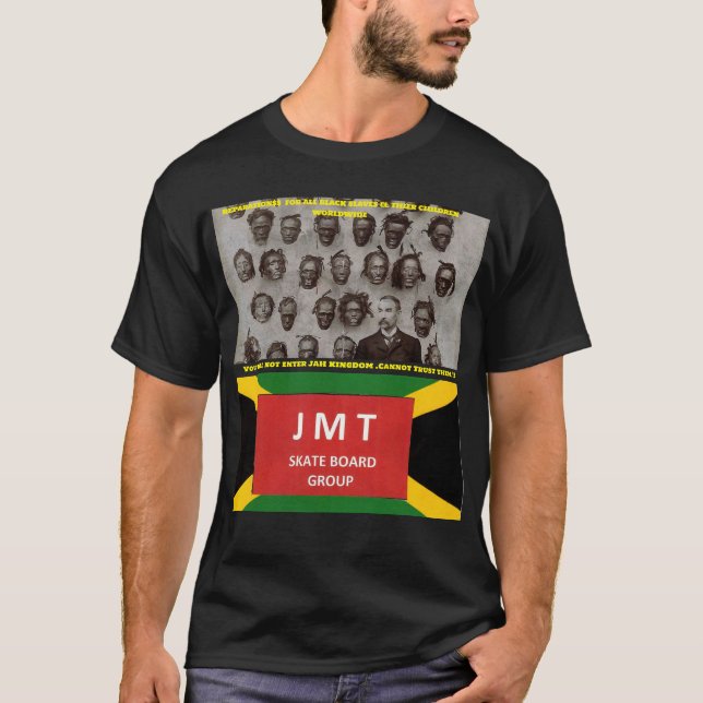FACE REALITY JMT - Camisa Escura Básica (Frente)