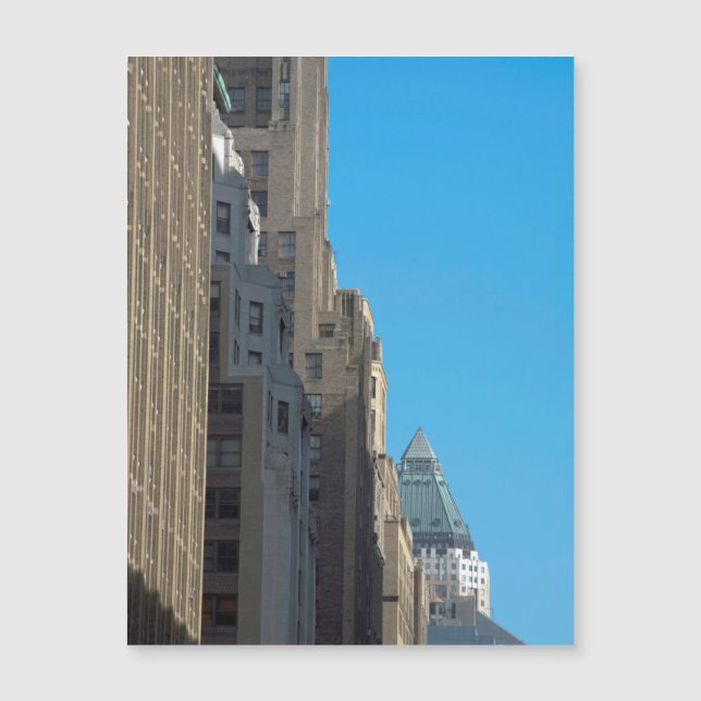 Fachadas de edifícios Manhattan Nova York EUA (Frente)