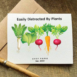 Fácil Distração Por Planta | Cartão vegan saudável