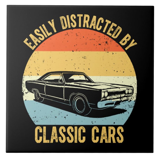Facilmente Distraído Por Carros Clássicos (Frente)