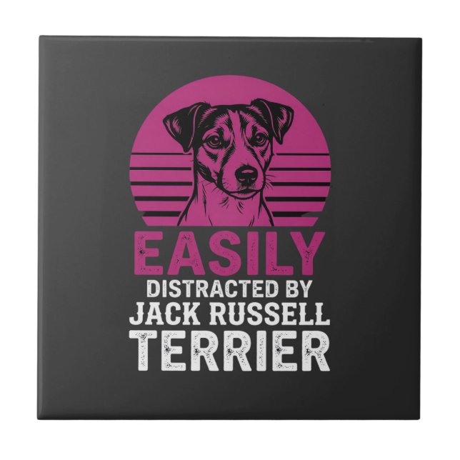Facilmente Distraído Por Jack Russell Terrier (Frente)