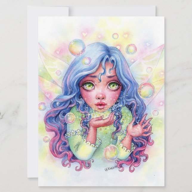 Fada, Boca Fora, Fada, Fácil, Fantasia, Bolhas De  (Frente)