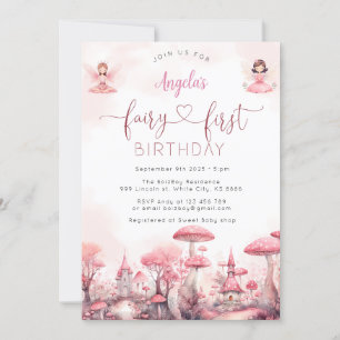 Fada, Convite de aniversário Mágico