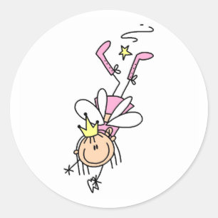 Fada de dente na etiqueta do trabalho