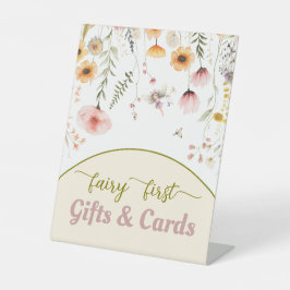 Fada de flor silvestre fantasia primeiro Sinal de