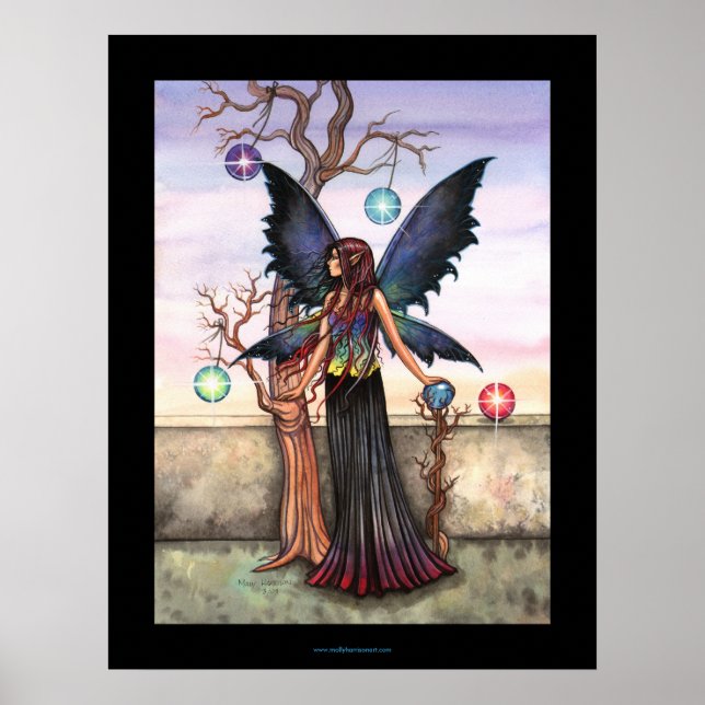 Fada do Crepúsculo, Impressão de Poster de Arte de (Frente)