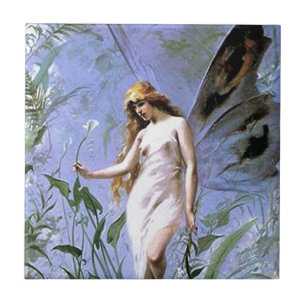 Fada do lírio do vintage