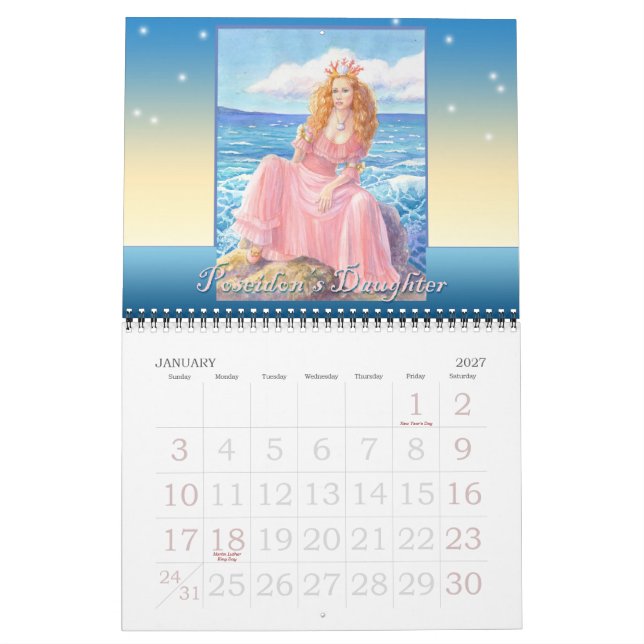 Fada e Fantasia 2011 Calendário (Jan 2027)