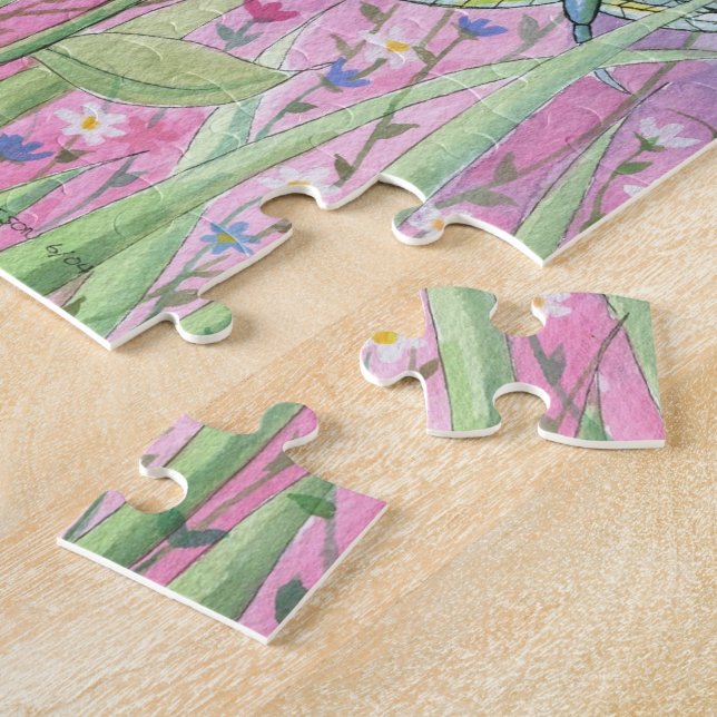 Fada e Quebra-cabeça Ladybug com Tin (Lateral)