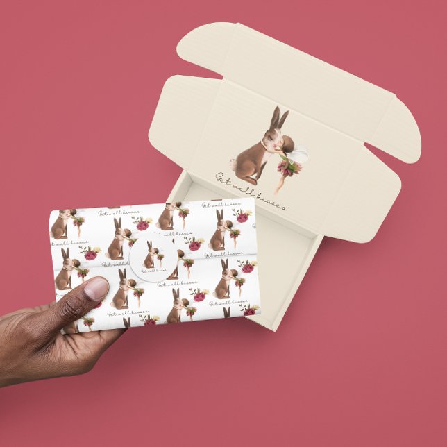 Fada Enviando Beijos Papel Tecido (Send get well kisses with this sweet fairy tissue paper! Matching collection available! )