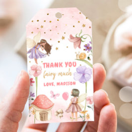 Fada Favor Etiquetas de Floresta Encantada Anivers